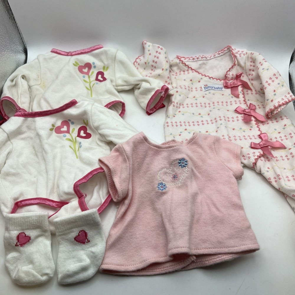 American Girl Bitty Baby Doll Clothes Lot